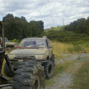 Power line trails! This truley is "no mans land"!