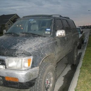 First trip after heavy rain