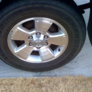 wheels i just got from an '06 tacoma