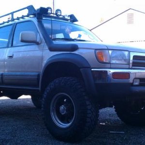 rustoleom truck bed coating on the flares
