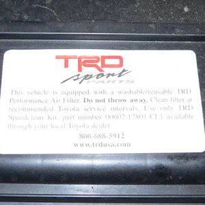 TRD Air Filter