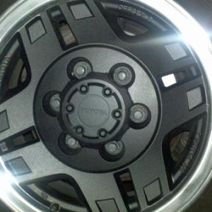Plasti-Dip, sprayed...not dipped.