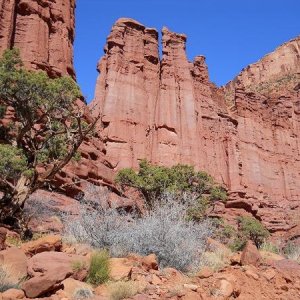 Fisher Towers, where many western movies were filmed