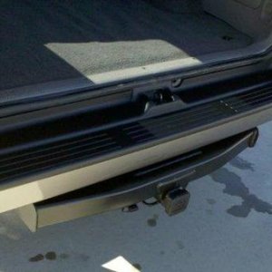 Painted top of bumper