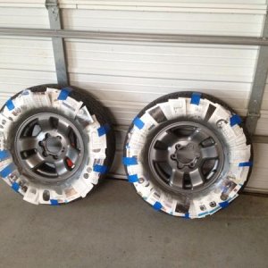 Wheels Painted