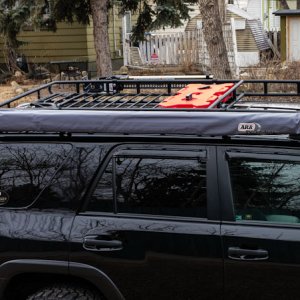 BajaRack 5" high long version with ARB 2000 awning