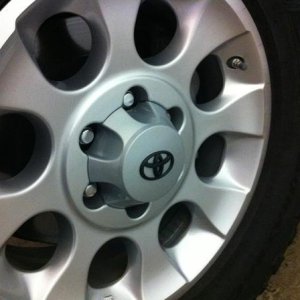 blacked out rim emblem
