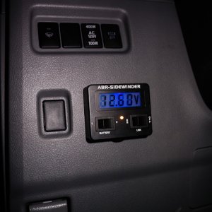 ABR-Sidewinder Battery Monitor & Battery Linking Switch