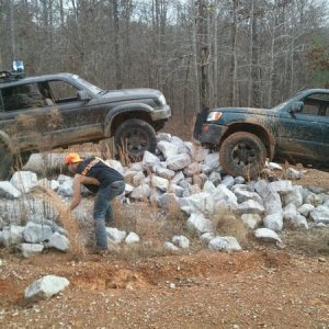 poser shot with my buddies 4runner