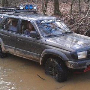 after toytec 3" lift...crossin a creek