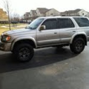 2.5" Fat Bob's Garage spacer lift and 265/75 16 BFG MT KM2's