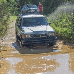 entering teh puddle...