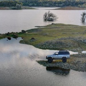 At Folsom Lake, taken by my buddy..