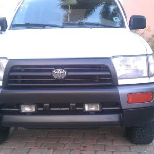 what do you guys think of the black grill and bumber??