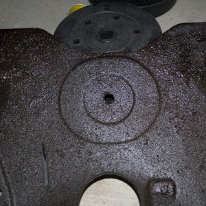 Fully removed from the car. Sludge.