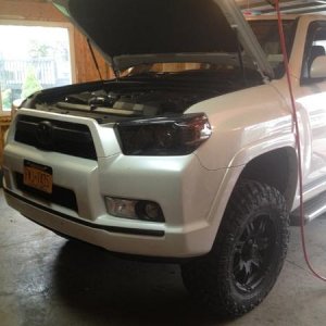 Lift in progress 2