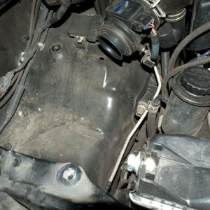 Finally got the air box out.... -___-