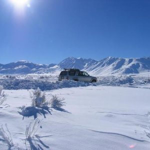 Snow trip scouting for BMW commercial