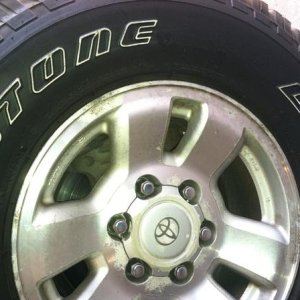 Wheel Painting(Before)