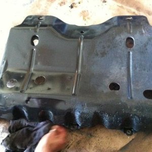 SkidPlate Cleaning front