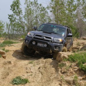 my 4th gen operated by my off-roading newb self