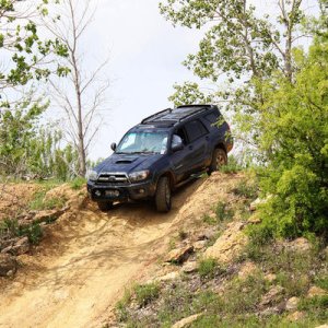 my 4th gen operated by my off-roading newb self