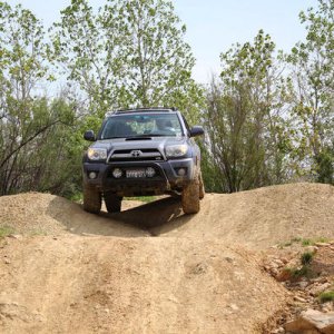 my 4th gen operated by my off-roading newb self