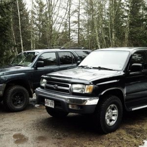 My 2 runners together