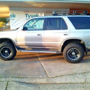 After getting new wheels and tires