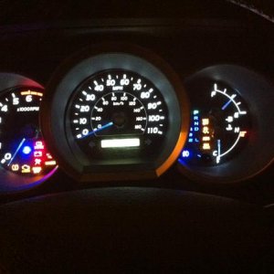 New Dash now white with blue needles