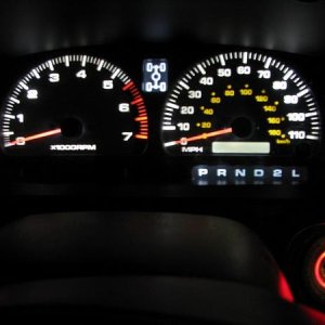 LED gauge and key ring lights