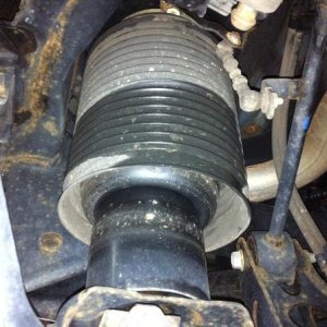 Rear Airbag Suspension prior to removal.