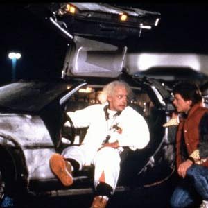back to the future delorean