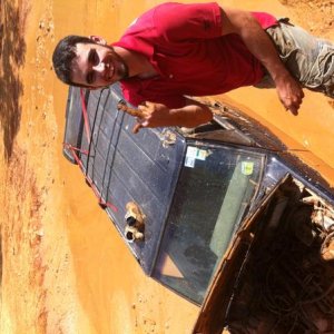 bashfull jeep owner hating on my nice toyota 4runner thats happily getting him out of the mud!
