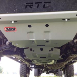 ARB Skid Plates installed