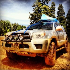 Kayaking up East Canyon in Utah. Gone Muddin'