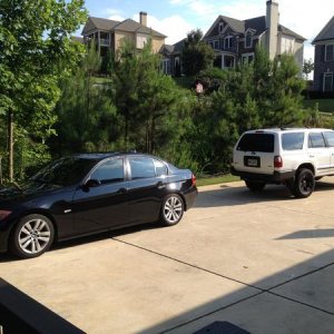 My 4runner and friends 328i