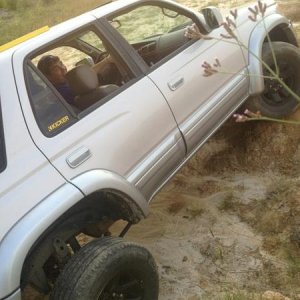 stock flexed out