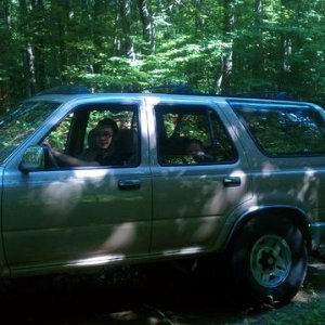 My Son Driving off road for the first time. Hes 14.