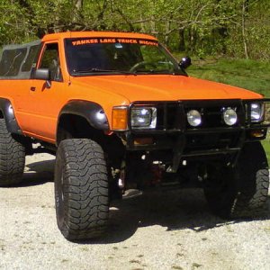 With spacers