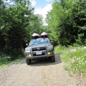 On a way to Cinder Lake