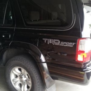 New TRD stickers