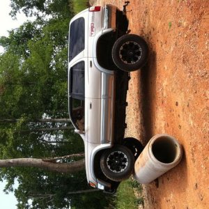 Good thing I have that rear locker. Only the stock one but it gets the job done
