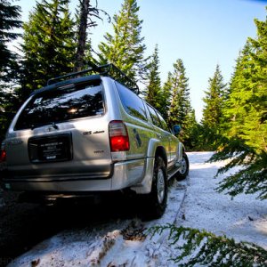 We found snow!