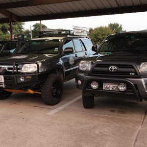Toyota Trail Riders meetup in Dallas.