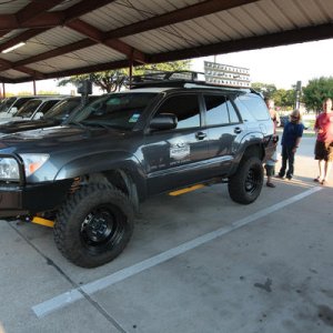 Daniel has his 4R outfitted for Honduras adventuring. Yes, he has a snorkel. No, it wasn't easy to install.