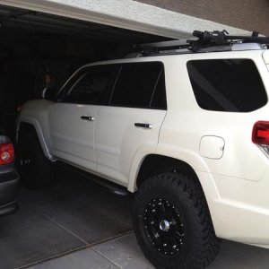 Will it fit in the garage or do I need to lose the bike rack. It fit