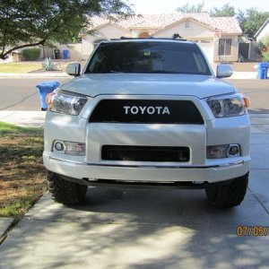 Grill installed