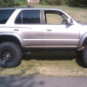 toyec ultimate w/ 2" body + new wheels & tires