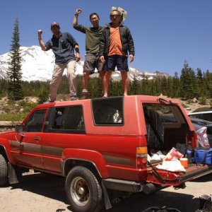 Ruby Tuesday successfully accomplishes her first assignment, take us from So Cal to Bunny Flats Trailhead of Mount Shasta, and back. 22 MPG!